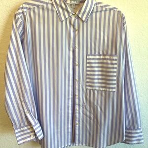 AYR The Deep End Long Sleeve Button-up Women’s Shirt Size Medium
